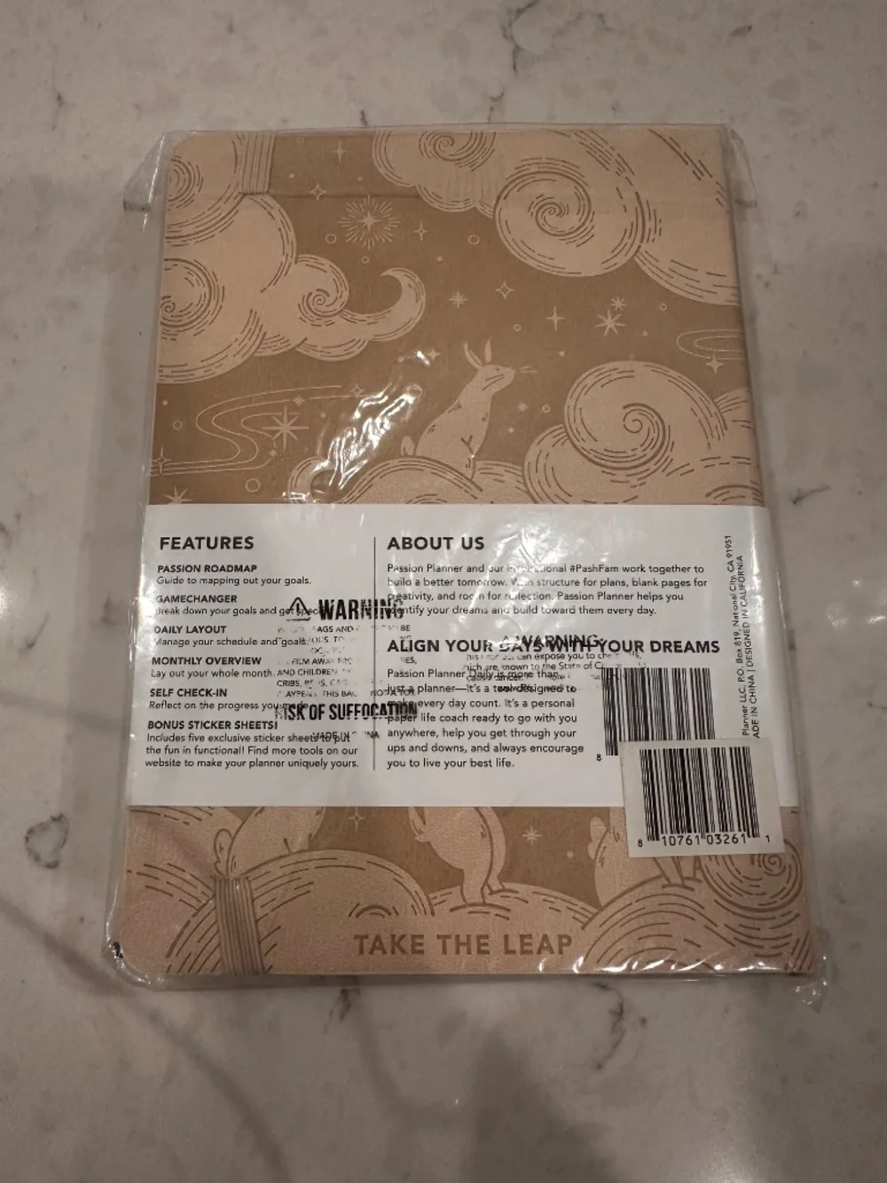 Passion Planner Jade Rabbit daily planner